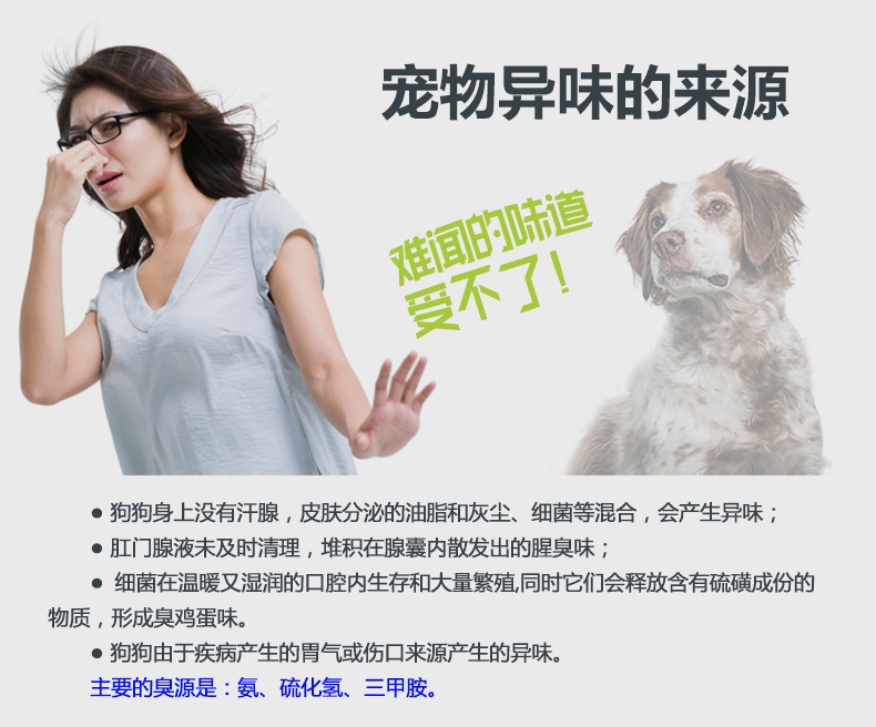 绝魅 宠物祛味消毒液 犬用 兰花香 473ml