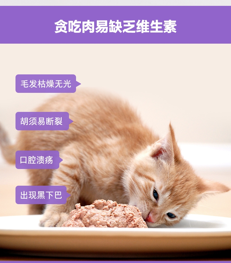 卫仕 猫多维复合维生素片200片 滋养毛发 增强食欲