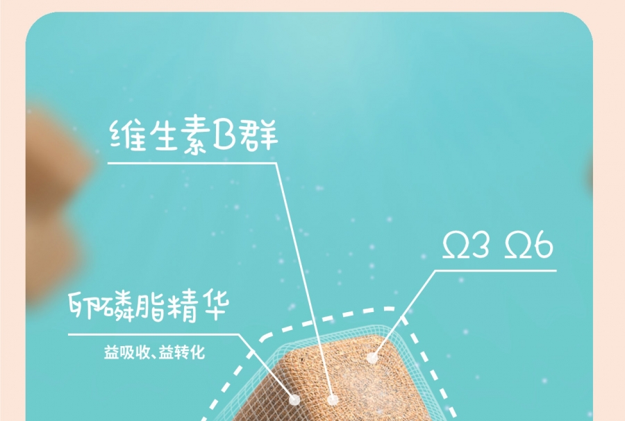塔泰 猫用卵磷脂精华锭 300g