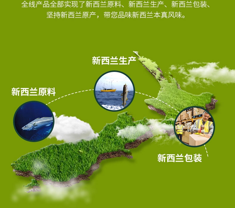 真致ZEAL 风干深海长尾蓝鳕鱼皮125g 狗零食 新西兰进口