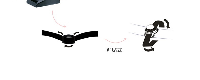 kirsting 宠物安全灯胸背带配件(胸背专配)遛狗灯