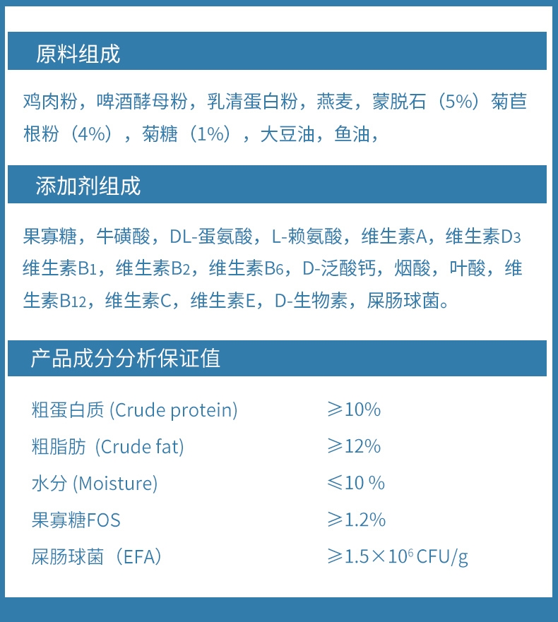 BOTH FOS益生菌整肠颗粒 20粒 犬猫通用 止腹泻护肠胃