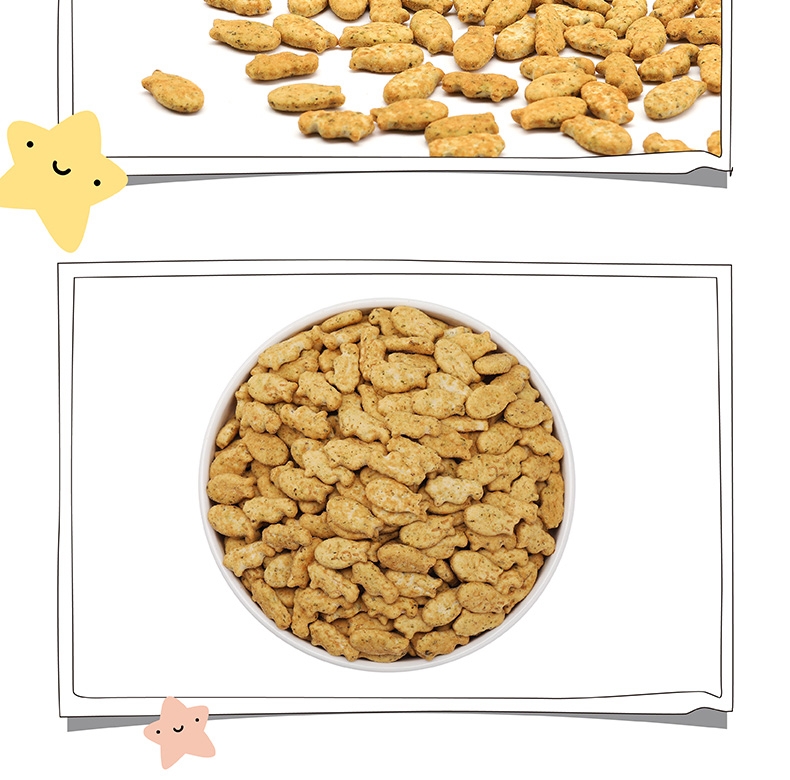顽皮 Happy100猫用鳕鱼饼干 85g 猫零食 营养丰富