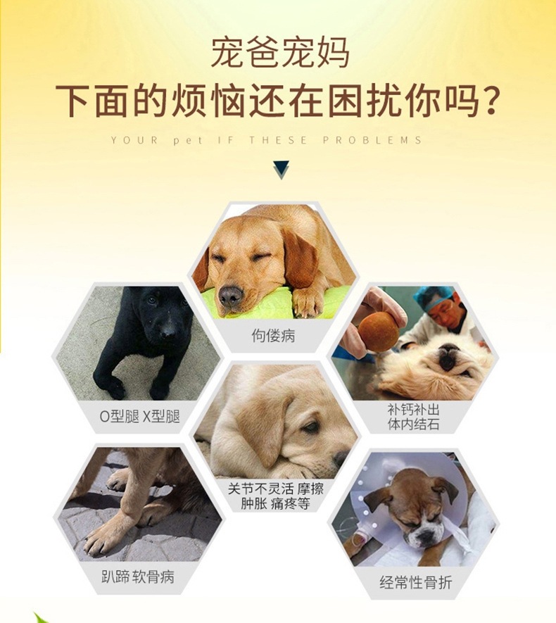 多啦小萌 犬猫用营养膏 120g/盒 三效合一 补钙健骨