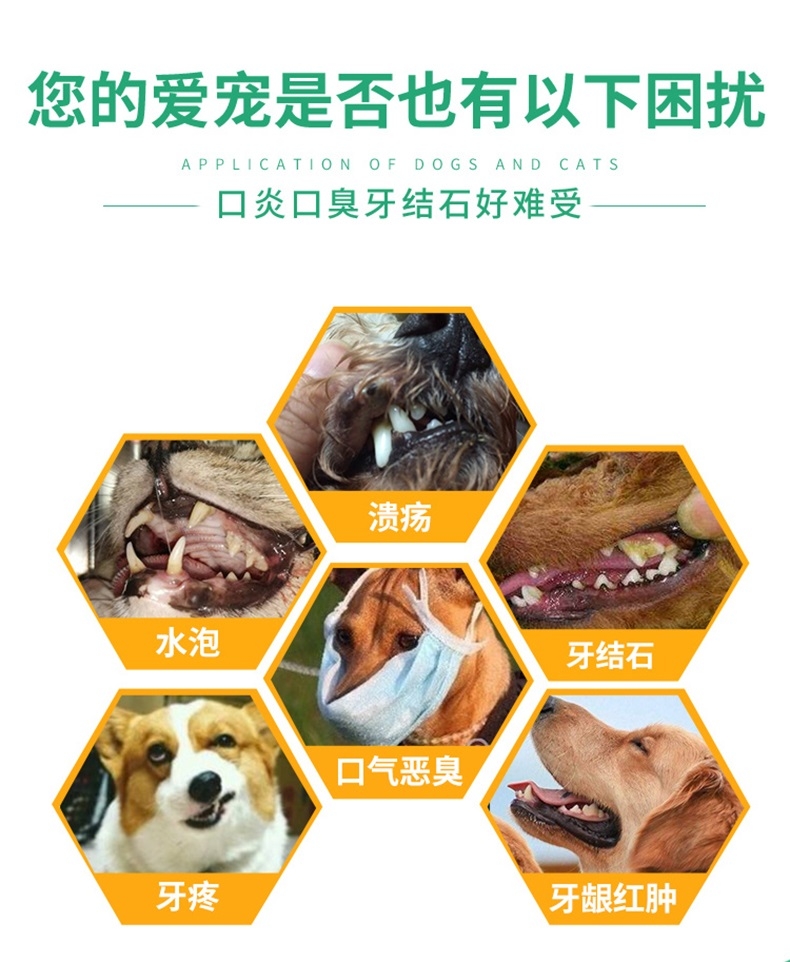 多啦小萌 口焱清喷剂 50ml 犬猫通用 清新口气