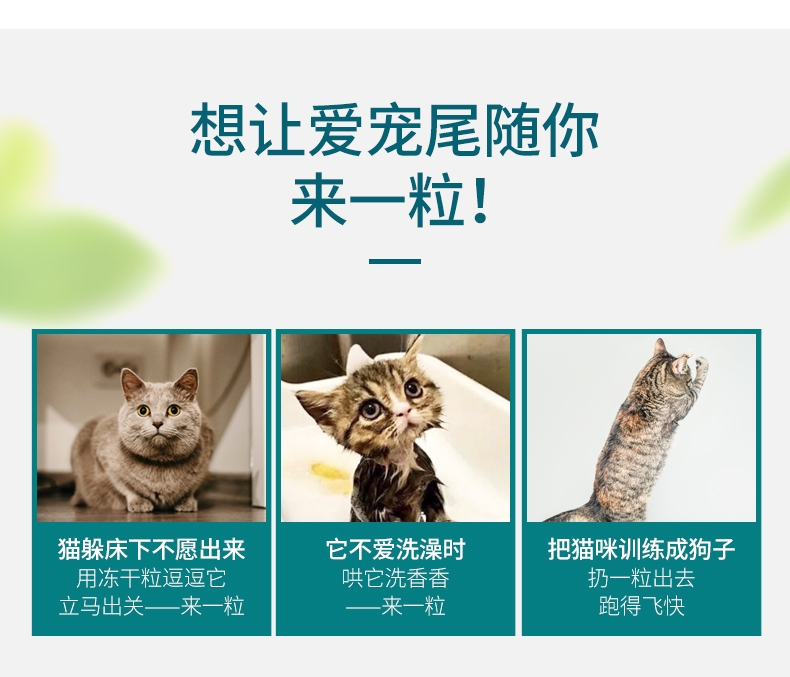 怡亲 冻干金枪鱼猫狗零食 90g 纯肉无添加 易消化
