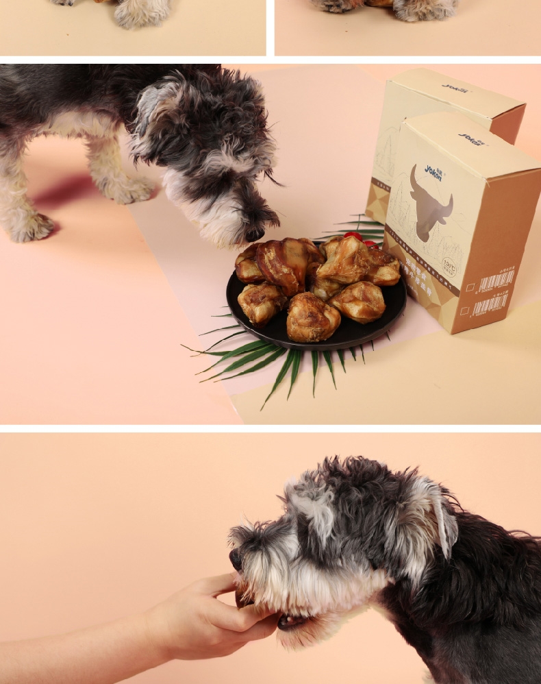 怡亲 犬用大号牛膝盖骨 400g/4只 狗零食 洁齿补钙