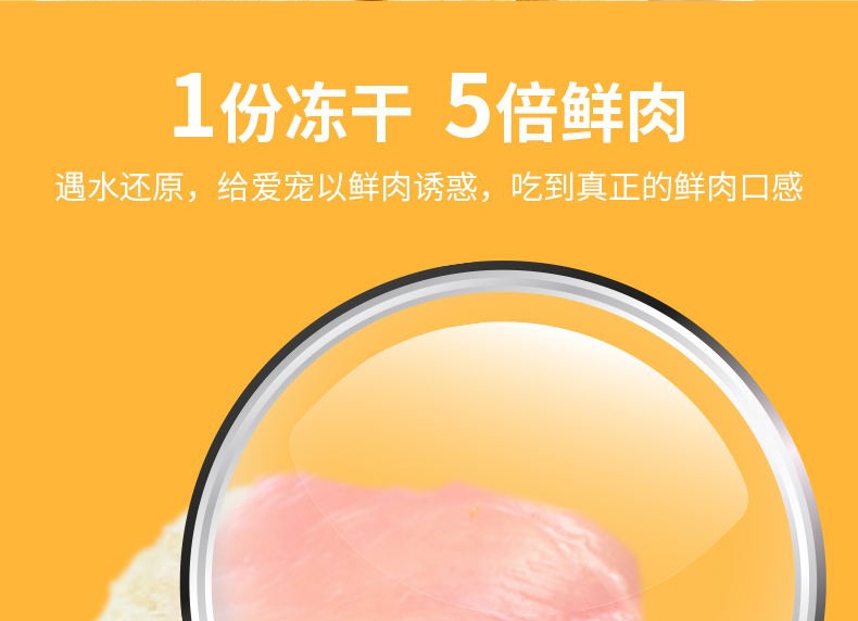 路斯 冻干鸭胸肉45g 犬猫通用 80%蛋白含量
