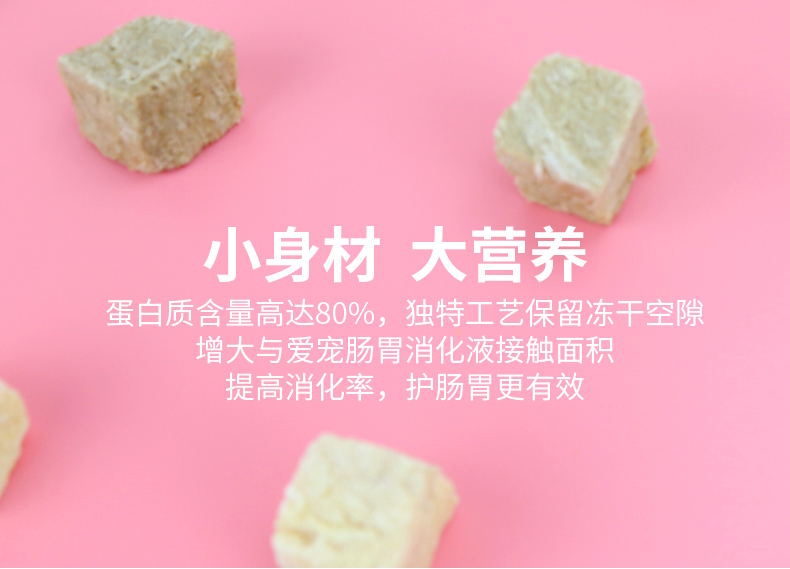 路斯 冻干鸭胸肉45g 犬猫通用 80%蛋白含量