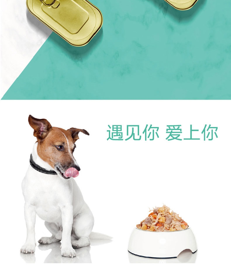 顽皮 无谷鲜盒鸡肉牛肉蔬菜配方主食罐 120g*6罐