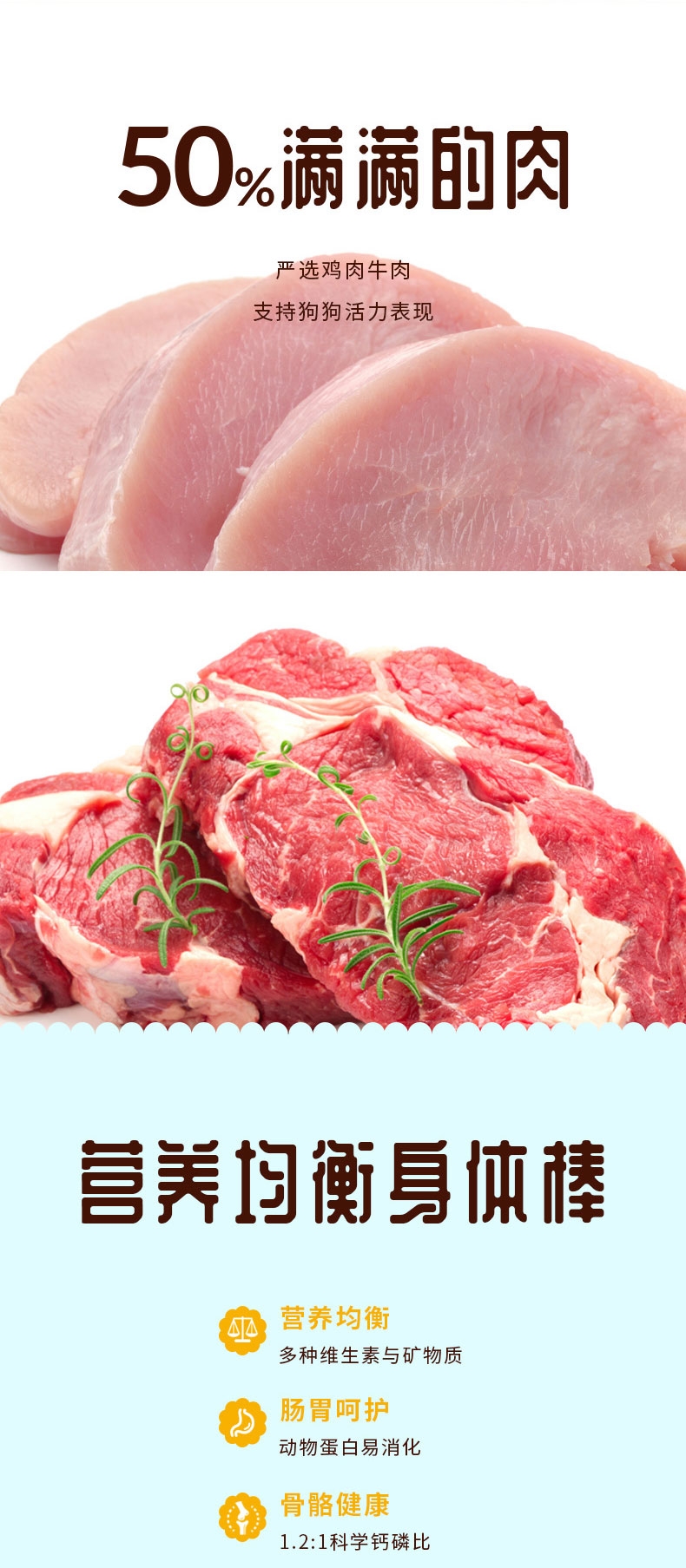 小毛怪 泪痕管理全犬粮 1.5kg 50%含肉量 清火去泪痕