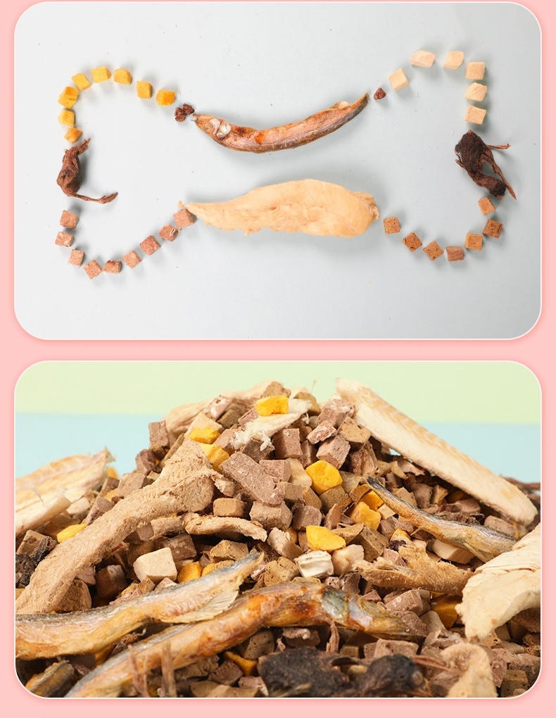 优倍滋 冻干零食全家桶500g 犬猫通用 增肥发腮