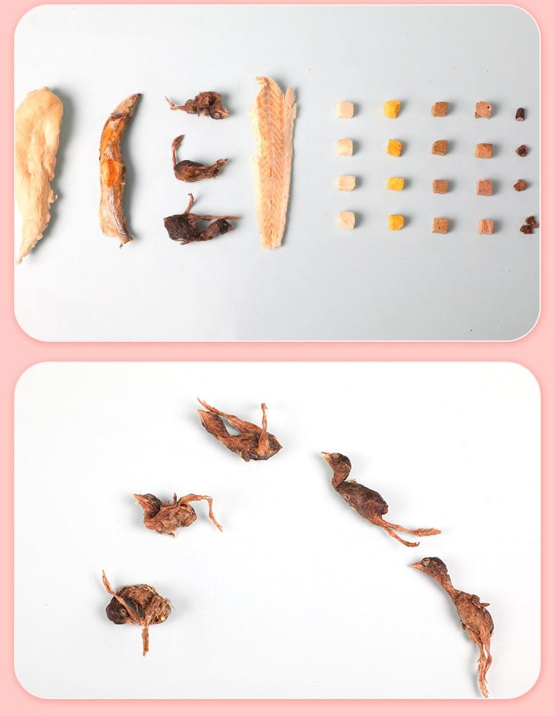 优倍滋 冻干零食全家桶500g 犬猫通用 增肥发腮