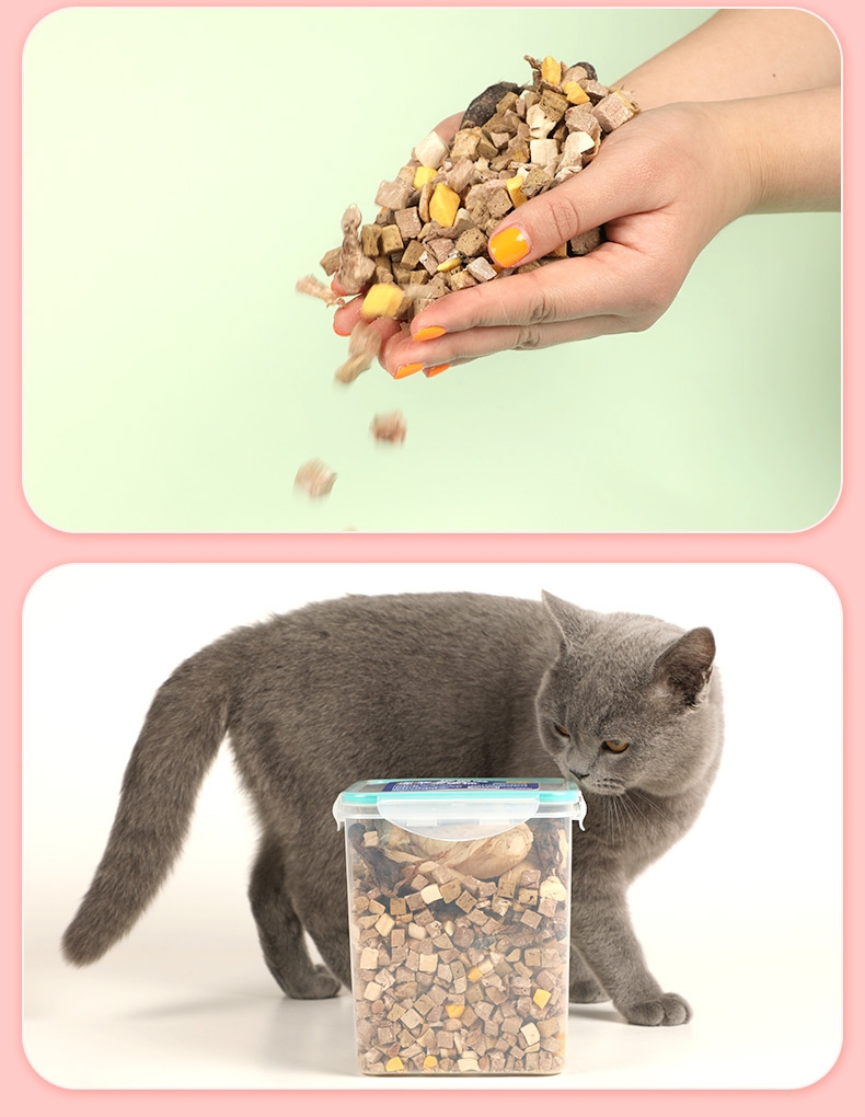 优倍滋 冻干零食全家桶500g 犬猫通用 增肥发腮