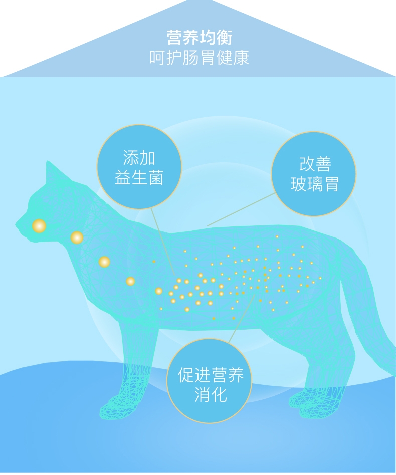 怡亲 鸡肉鳕鱼味成猫粮 2kg