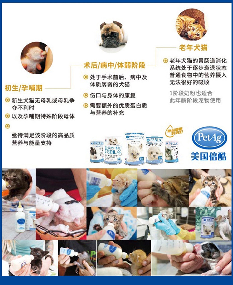PetAg 倍酷 倍乐酷犬奶粉一阶段 340g
