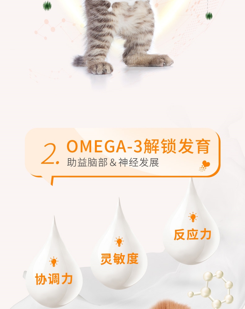 麦德氏 IN-Basic 茁壮乐猫用配方羊奶粉 200g 营养补充
