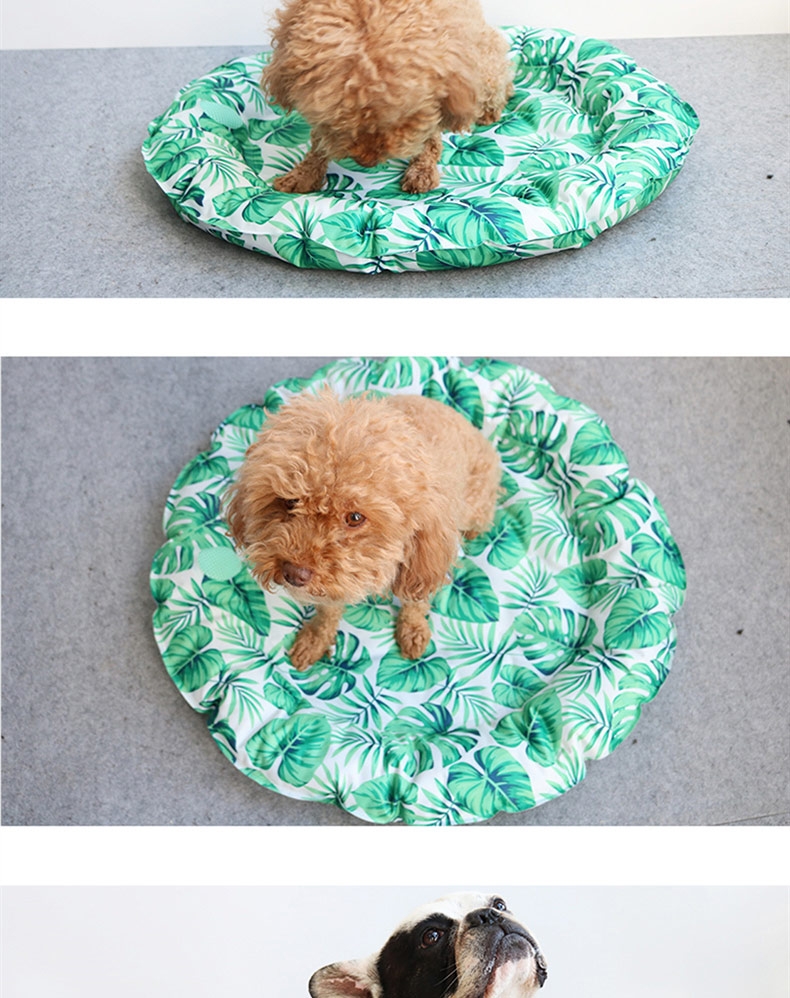 多可特 宠物圆形冰窝 降温防暑 犬猫通用