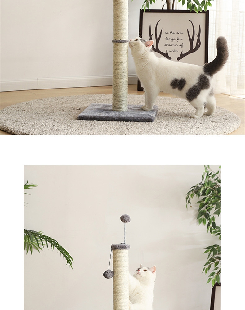 伊丽 剑麻柱猫爬架猫玩具