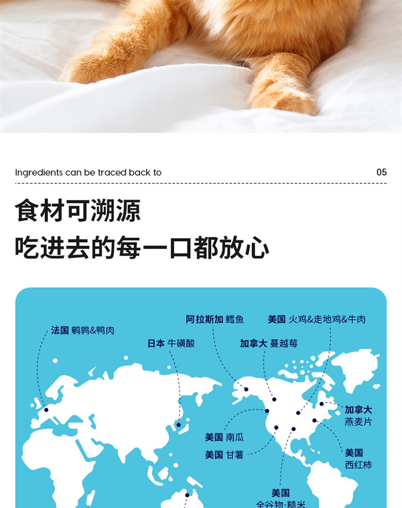 金丽高Solid Gold金装鸡肉蛋粉全猫粮 12磅 42%高蛋白