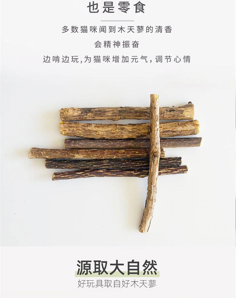 心然 猫的磨牙棒木天蓼棒2支装 10g 猫零食