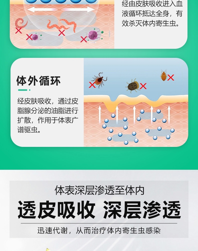 小宠 蚤立清滴剂猫用0.5ml1-5kg