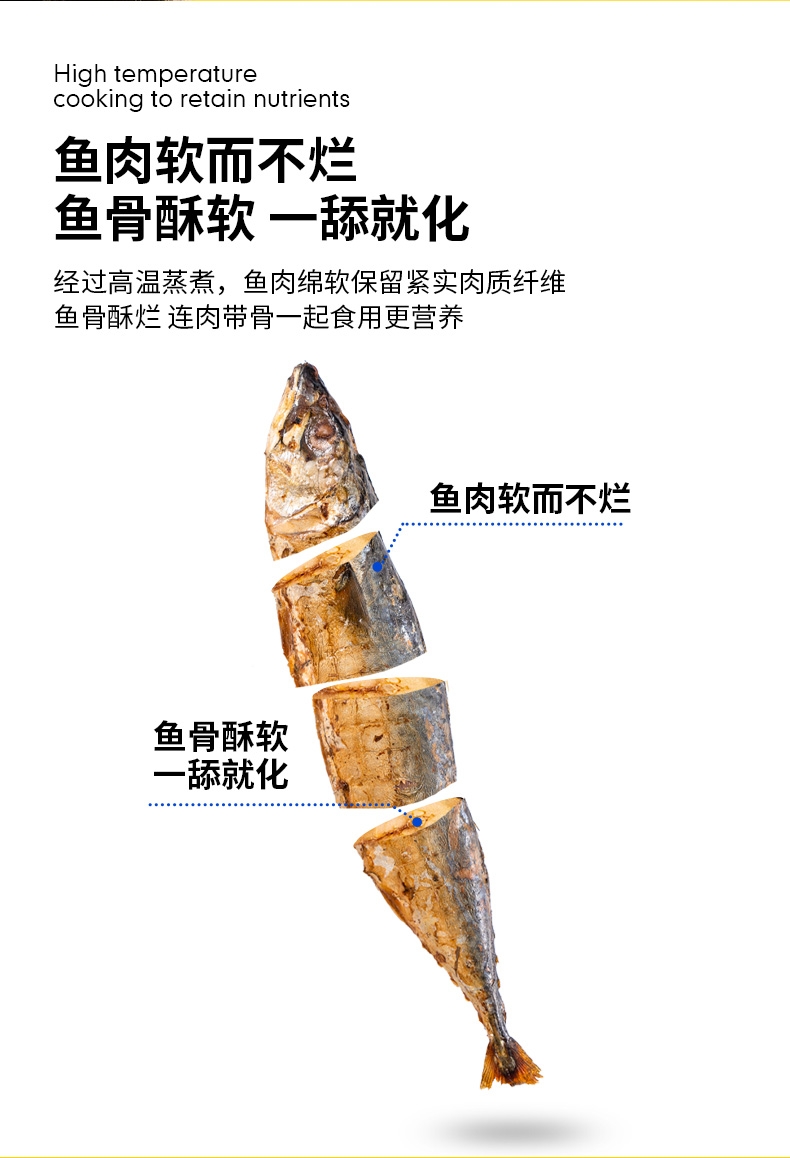 斟肉 一条整鱼 *6 新鲜海捕 无添加 猫狗零食