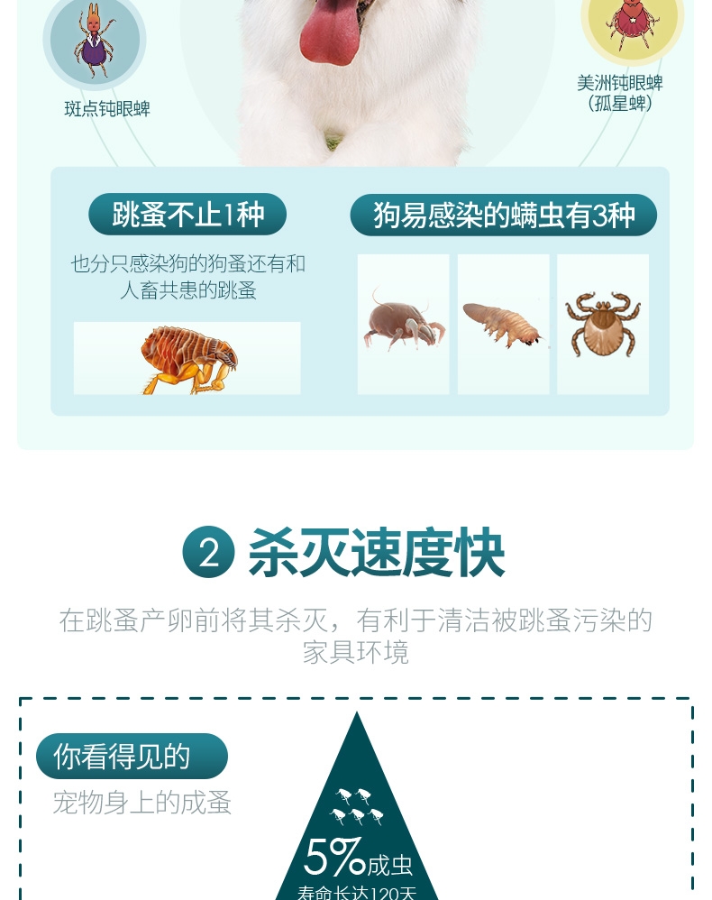 欣宠克 80mg*3片/盒 适合20.1-40kg