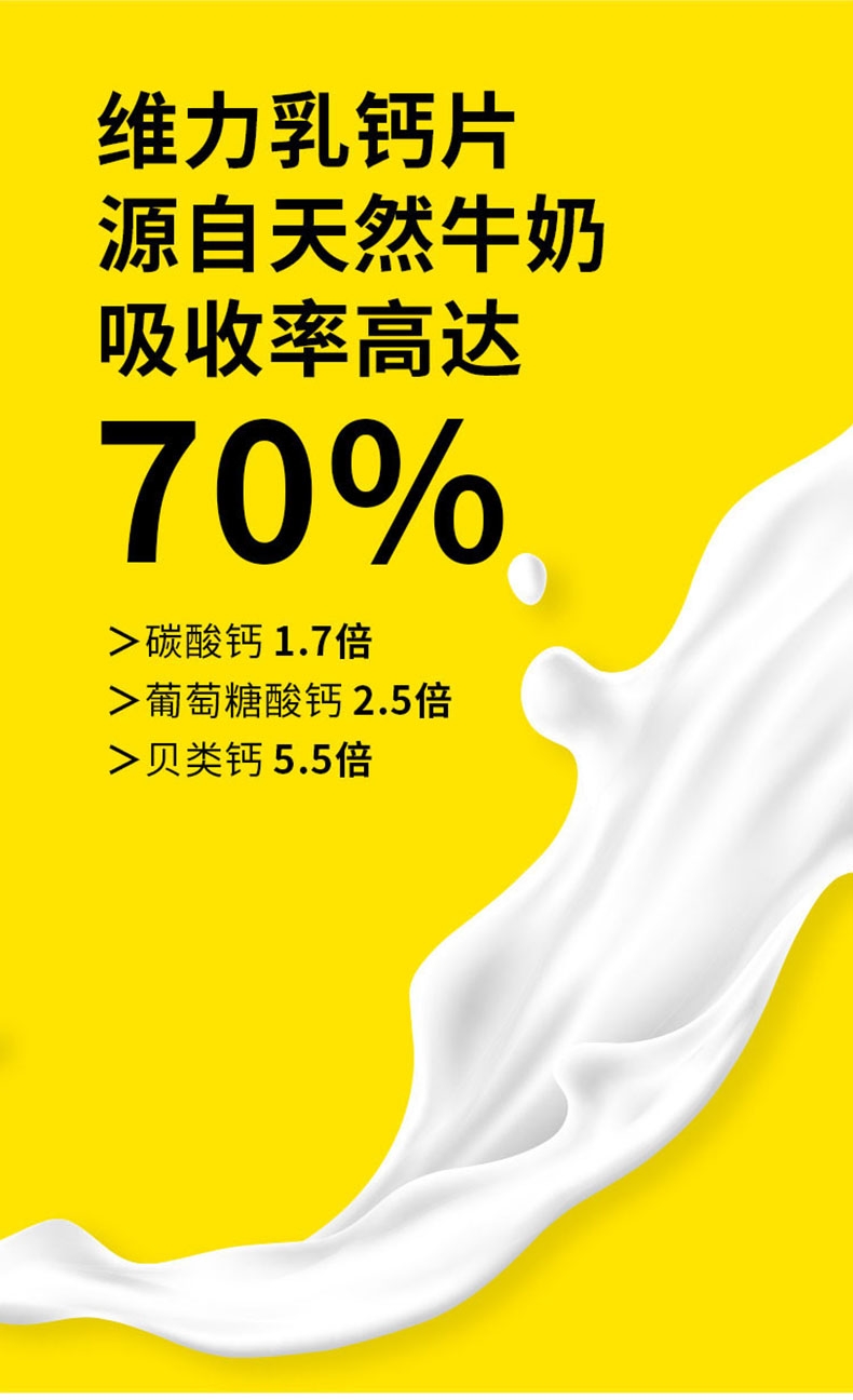 红狗 乳钙片90片/瓶(犬猫通用)