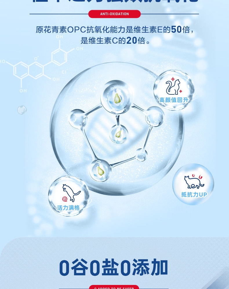 Wanpy 顽皮 鲜肉无谷成猫全价粮 2kg 91%动物蛋白 6种肉配方