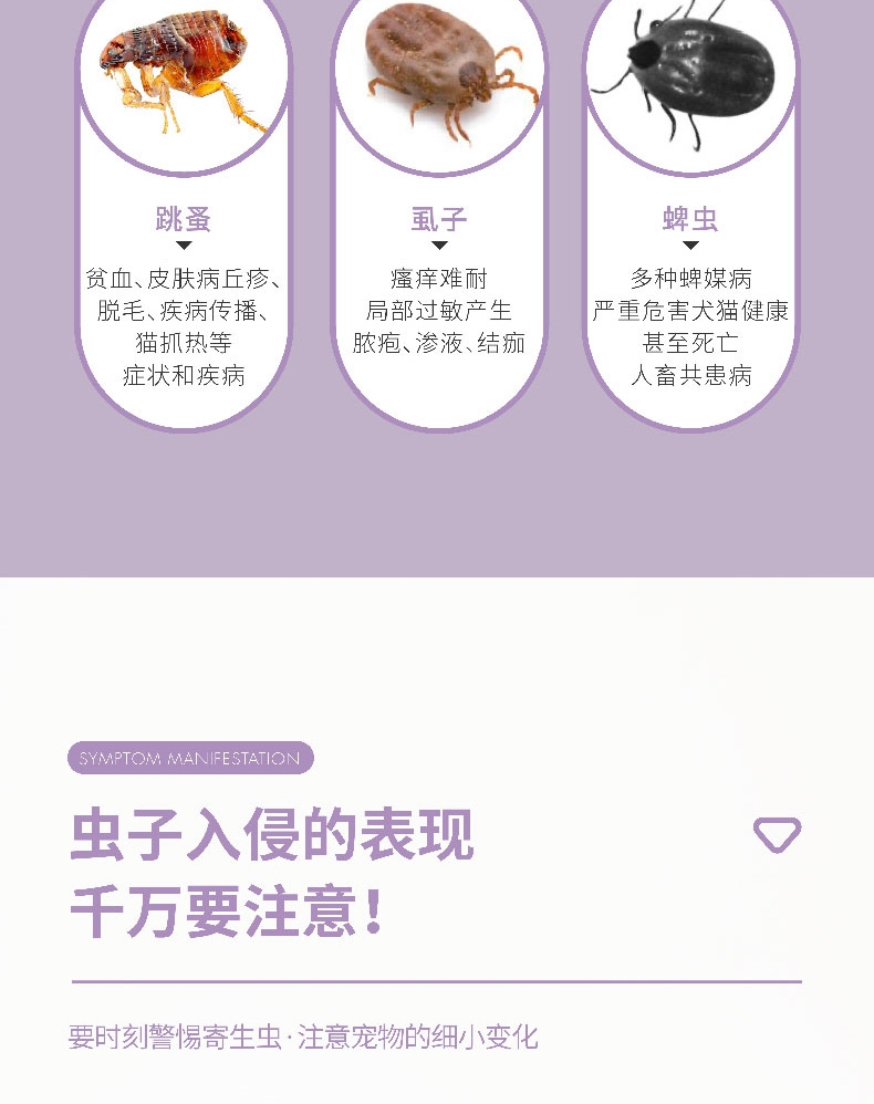 小可宠药 非泼罗尼滴剂 小型犬0.67ml*1支 适合≤10KG 狗体外驱虫 长效安全
