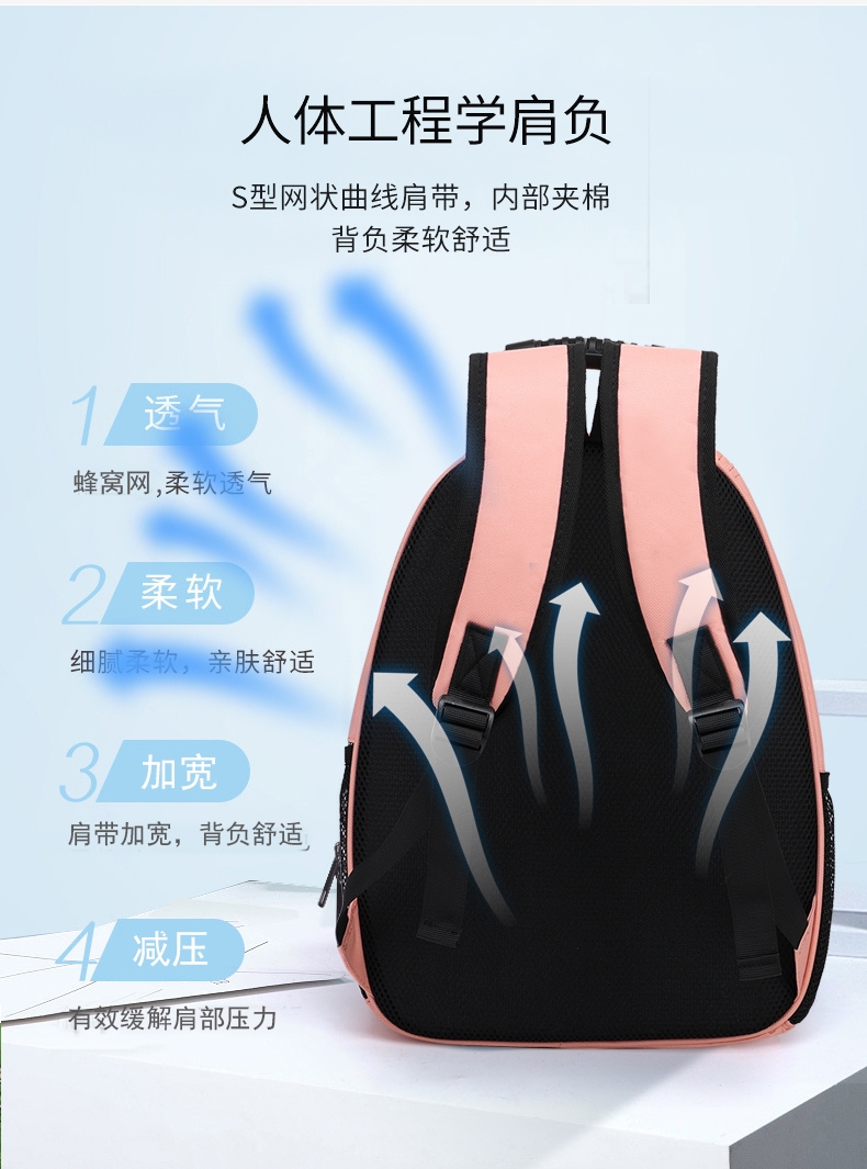 多可特 双肩透视窗方块猫包
