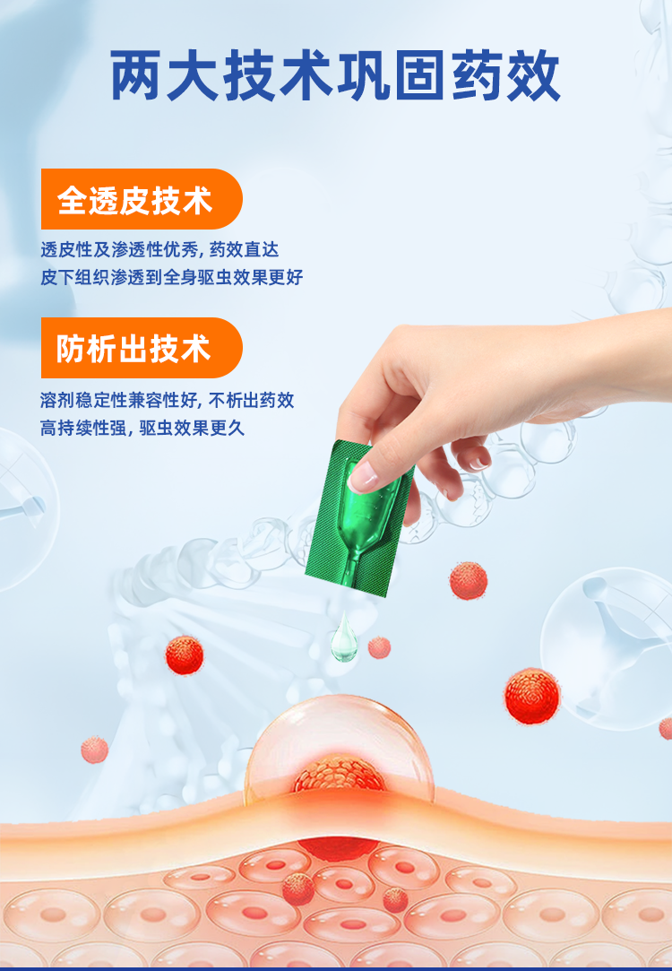 迪可它 非泼罗尼滴剂 体外驱虫猫咪专用 0.5ml*1支