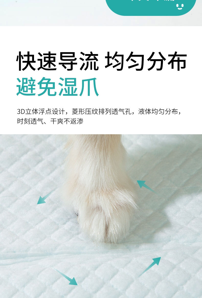 怡亲 鲸吸加厚型宠物训导尿垫 S-100片