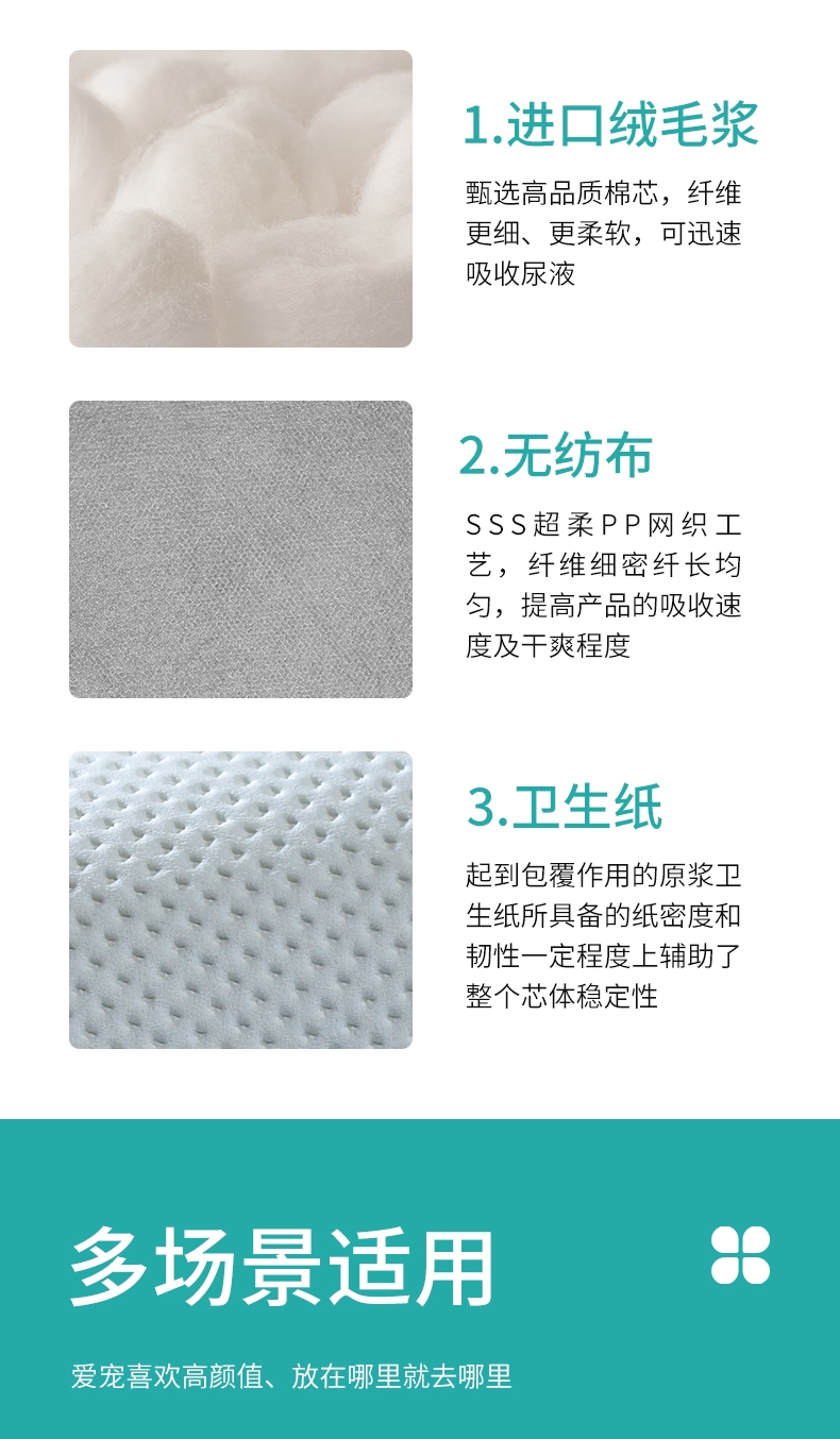 怡亲 鲸吸加厚型宠物训导尿垫 XL-20片