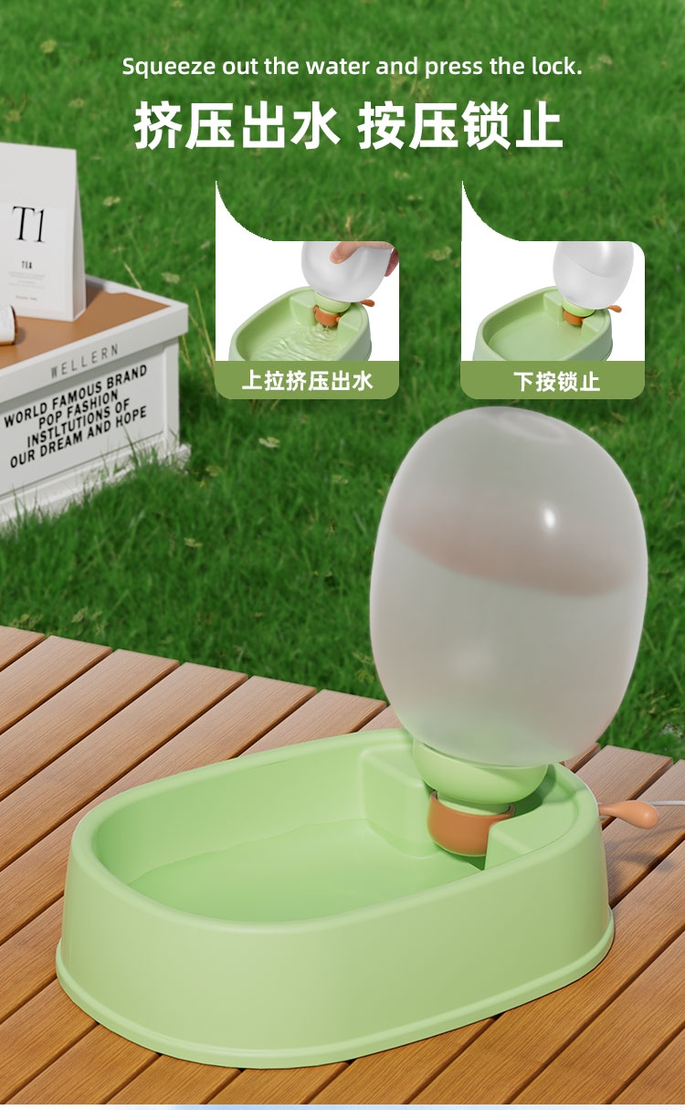 多可特 瓢虫随行杯水具外出装备狗狗餐具
