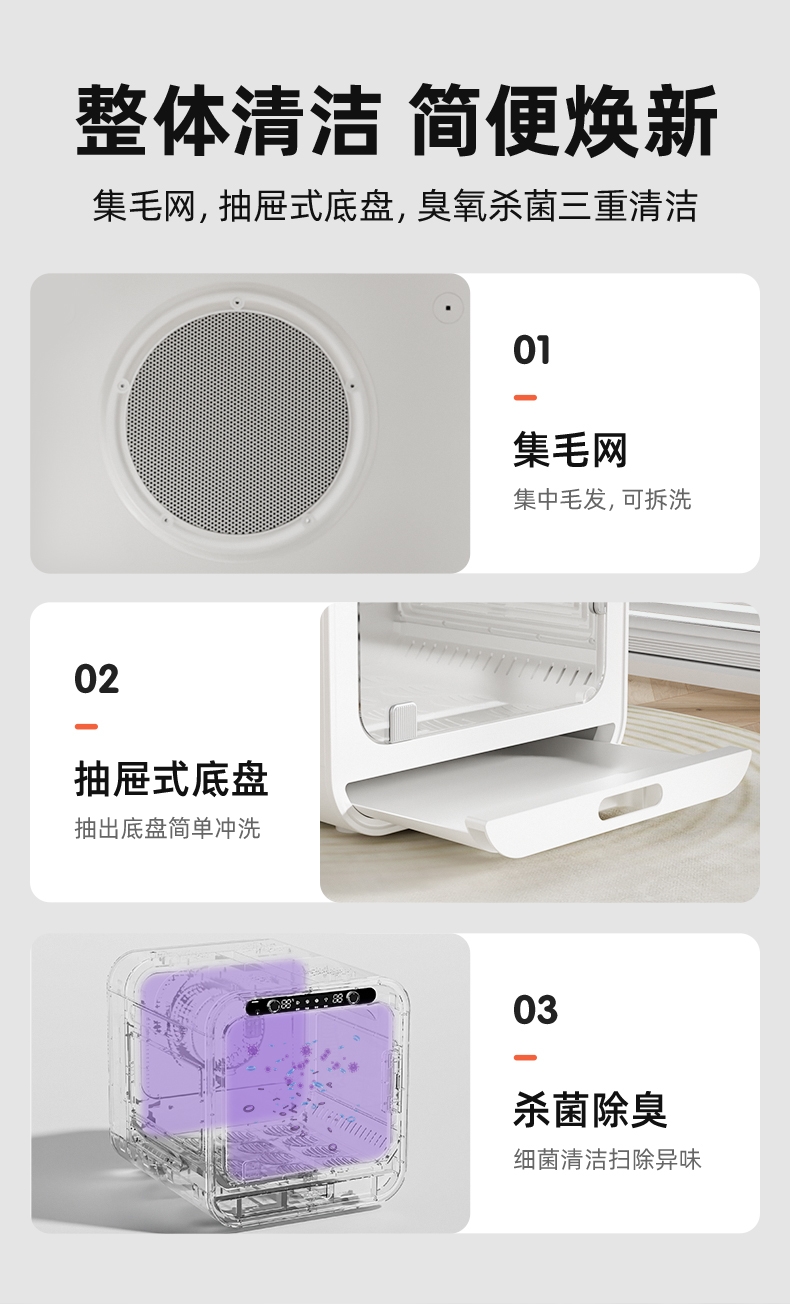 玩尾 宠物智能烘干箱升级款 KD003