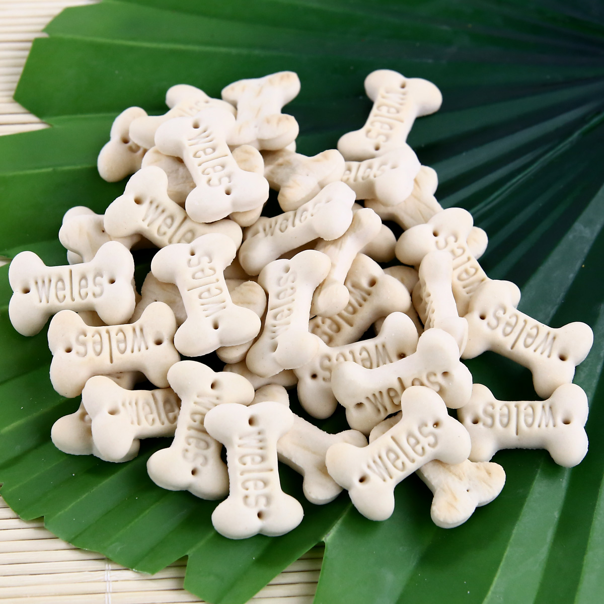 威尔斯 牛奶钙骨头形饼干270g 狗零食