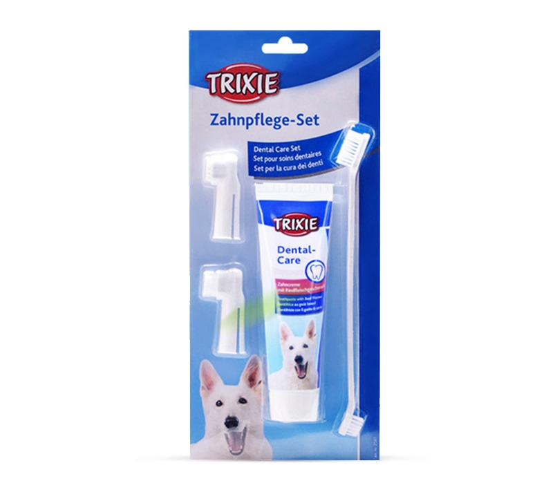 特瑞仕Trixie 狗用清洁口腔薄荷牙膏套装 100g