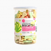 路斯 犬用彩虹饼干 220g 磨牙洁齿 狗零食