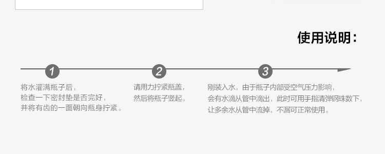 捣蛋鬼 壁挂式宠物弹珠饮水壶 500ml水容量
