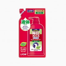 日本艾宠Lion 每日洗二合一香波替换装 柔和花香型 犬用 400ml 