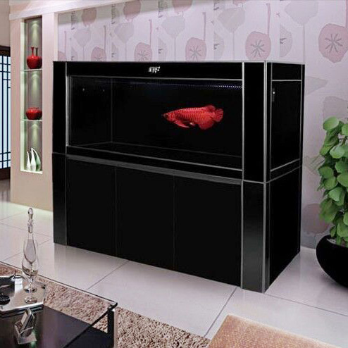 傲深仟湖of御龙殿二代金龙红龙鱼专用鱼缸水族箱套装过滤