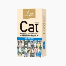 路斯 鲣鱼鸡肉虾猫饼干 80g 均衡营养猫零食