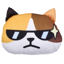 【清仓】猫范 3D猫咪印花办公室抱枕（内含空调毯）