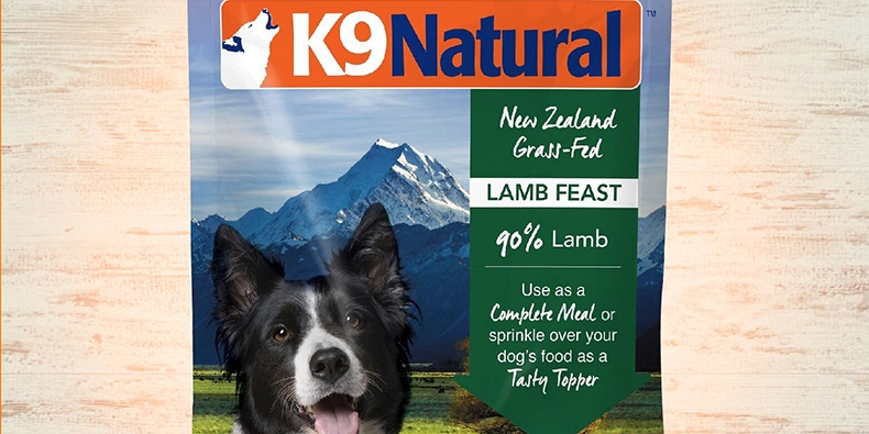 K9 Natural 冻干无谷羊肉狗粮 500g 90%肉含量 新西兰进口