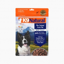 K9 Natural 冻干无谷牛肉狗粮 500g 90%肉含量 新西兰进口