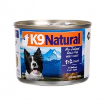 K9 Natural 天然无谷牛肉狗罐头 170g 90%肉含量 新西兰进口