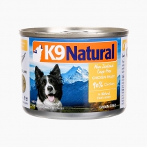 K9 Natural 天然无谷鸡肉狗罐头 170g 90%肉含量 新西兰进口