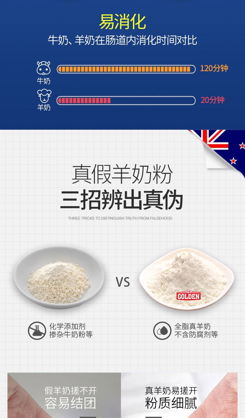 谷登 羊奶粉（犬用）10g*5袋 钙磷双补